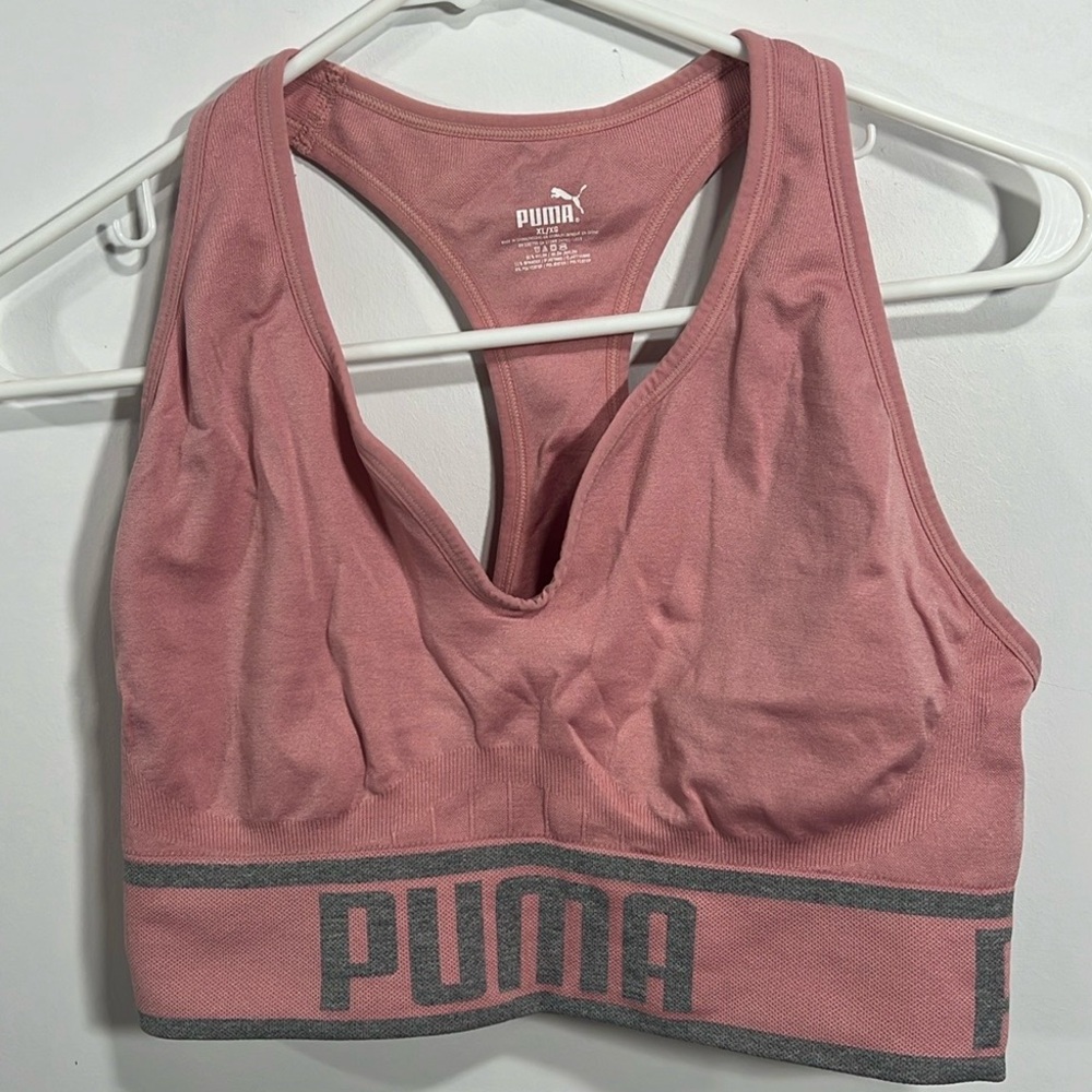 PUMA SPORT BRA Light pink  SIZE XL/XG
